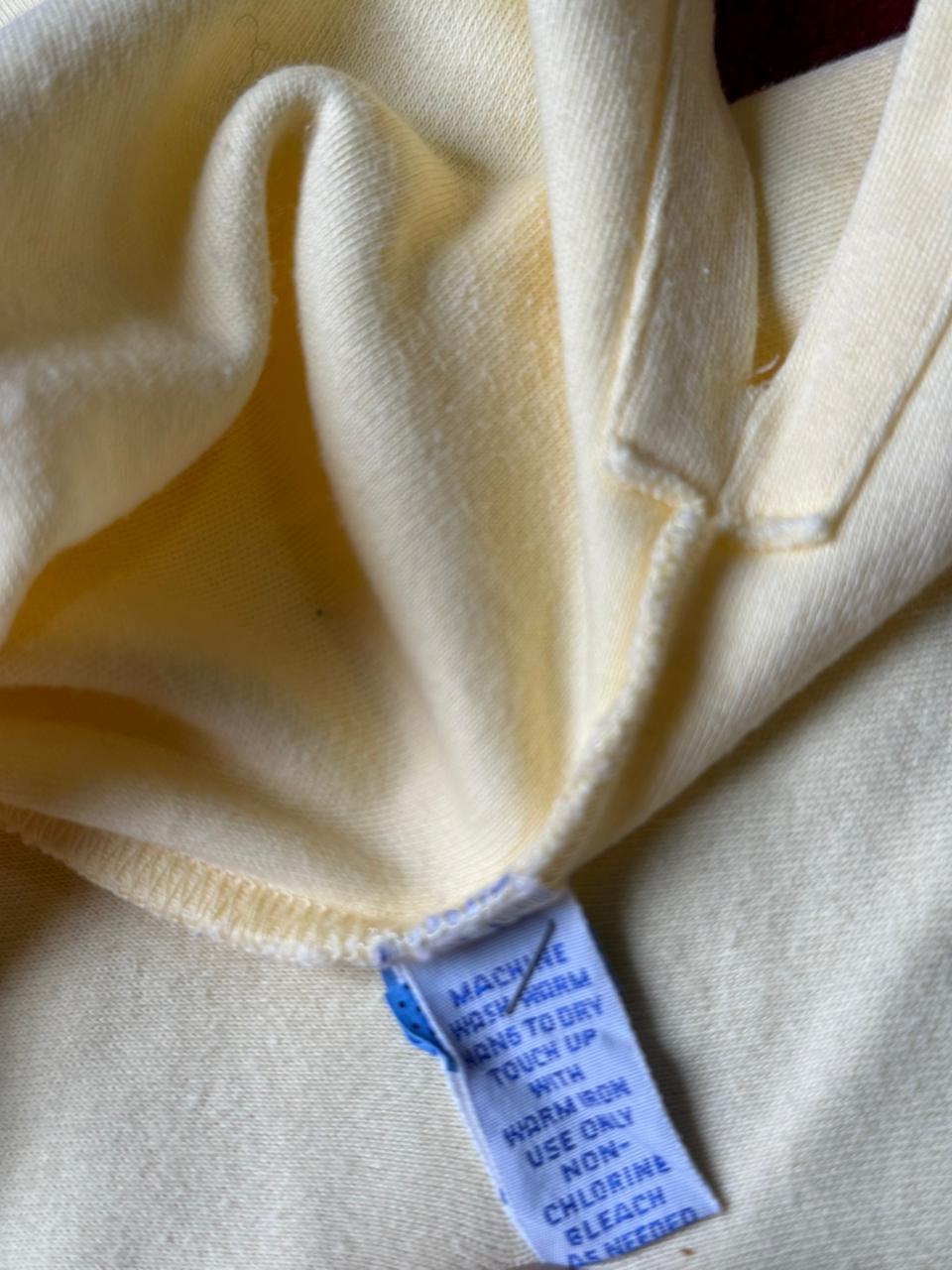 Polo Ralph Lauren Classic Fit Yellow Mesh POLO TEE - XL