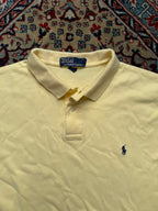 Polo Ralph Lauren Classic Fit Yellow Mesh POLO TEE - XL