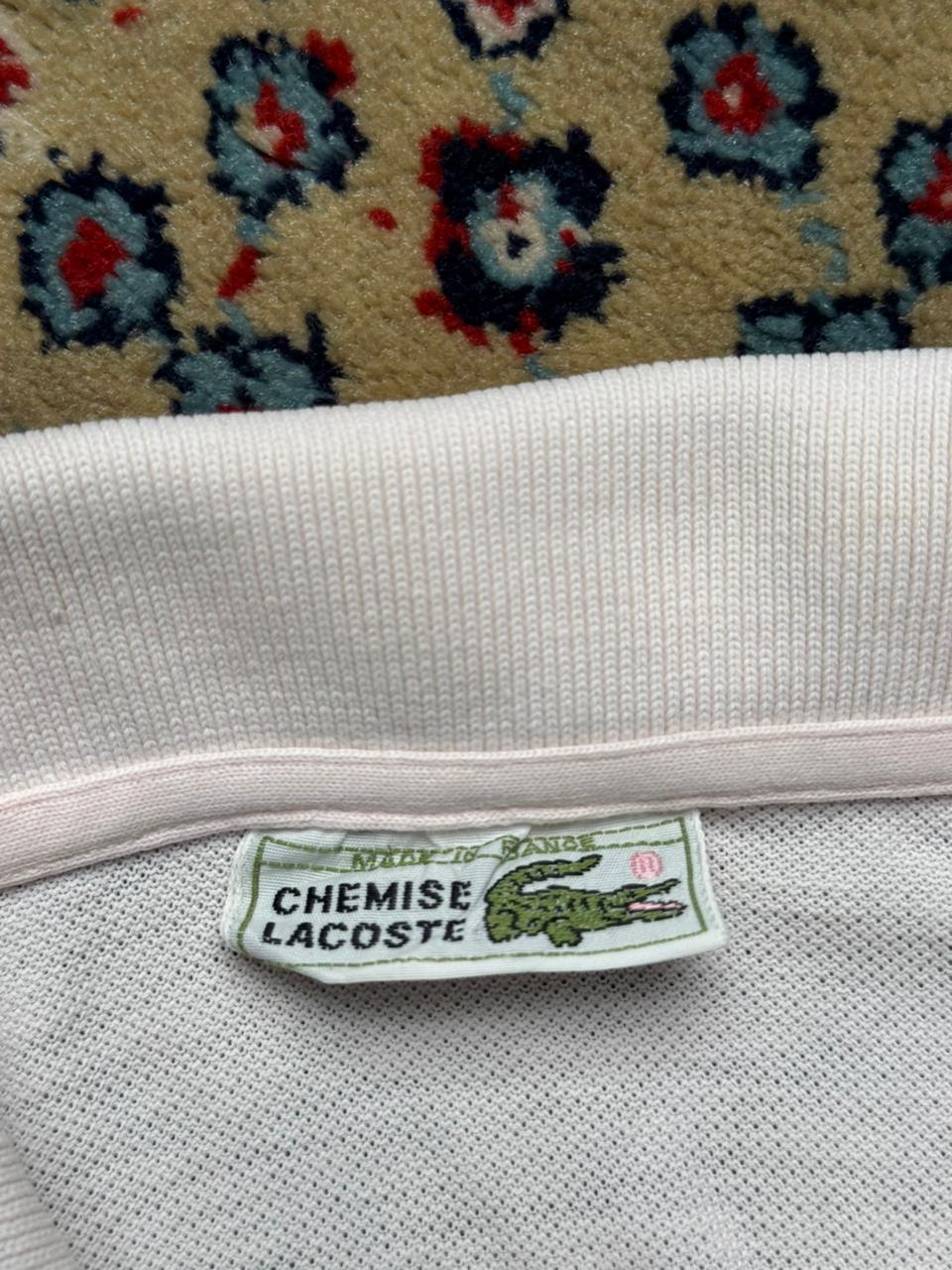 Vintage Chemise Lacoste Pastel Pink POLO TEE - S
