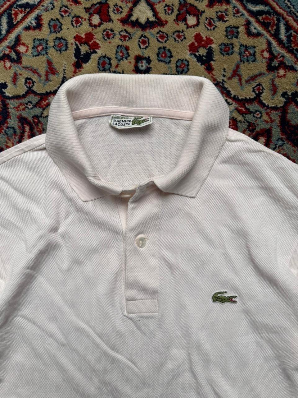 Vintage Chemise Lacoste Pastel Pink POLO TEE - S