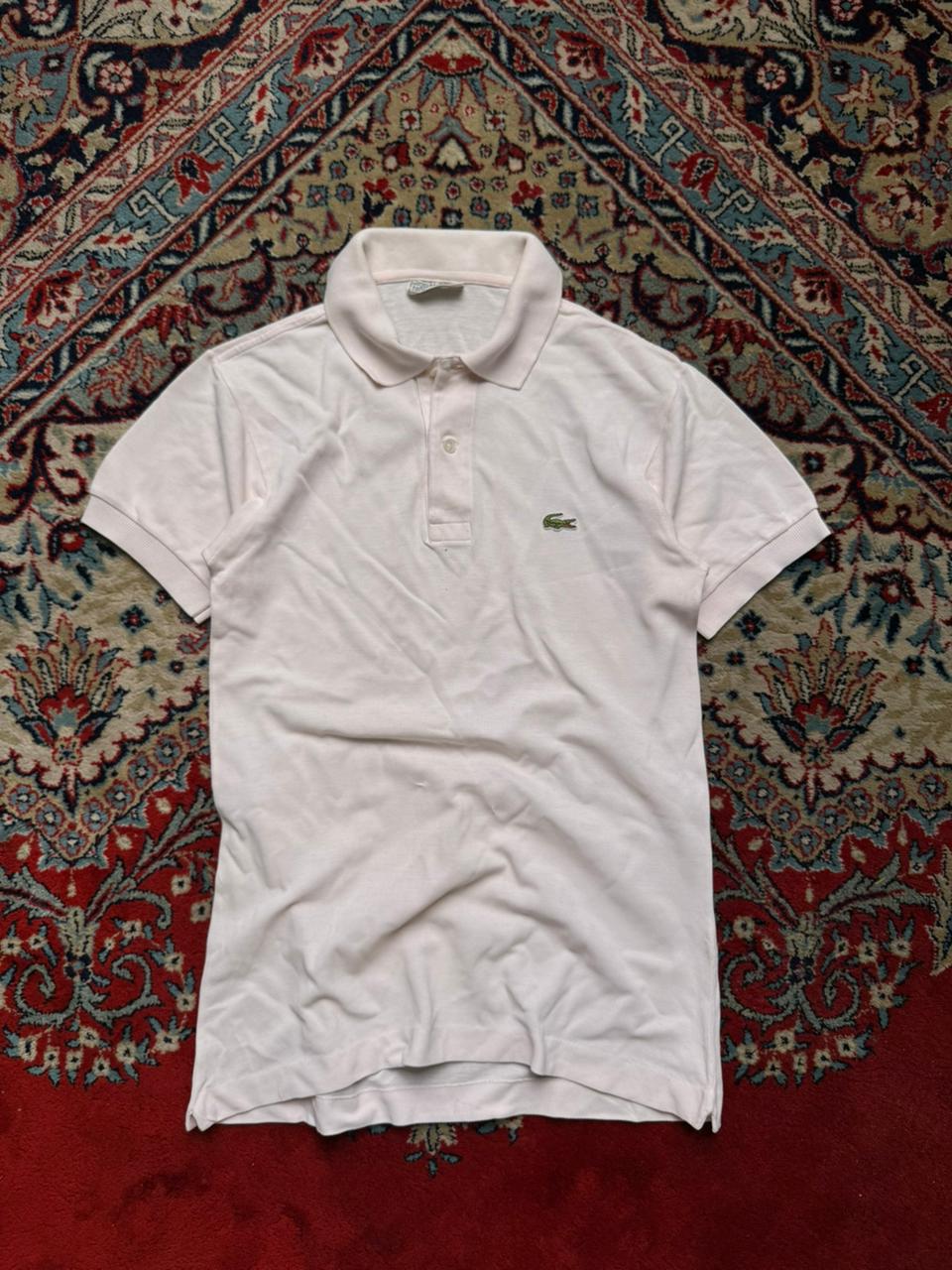 Vintage Chemise Lacoste Pastel Pink POLO TEE - S