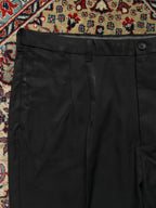 Haggar Classic Fit Pleated Black Dress Pants - 40