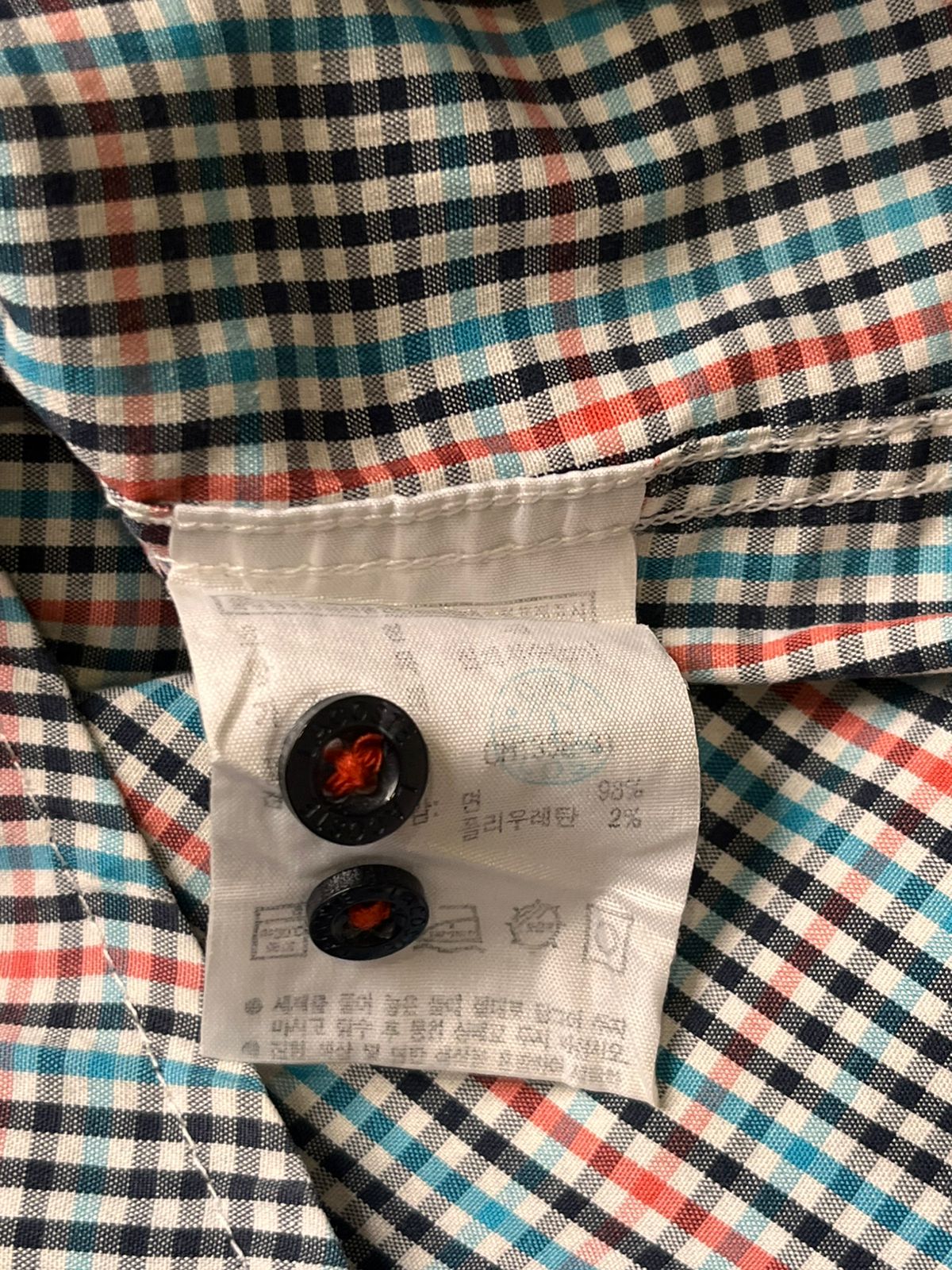 Lacoste Multicolor Cotton BUTTON DOWN SHIRT - L