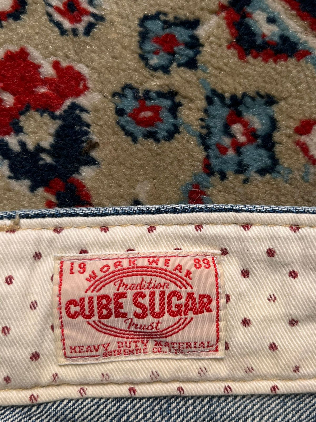 Vintage CUBE SUGAR Distressed Relaxed FIT Women Jeans - 28