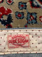 Vintage CUBE SUGAR Distressed Relaxed FIT Women Jeans - 28
