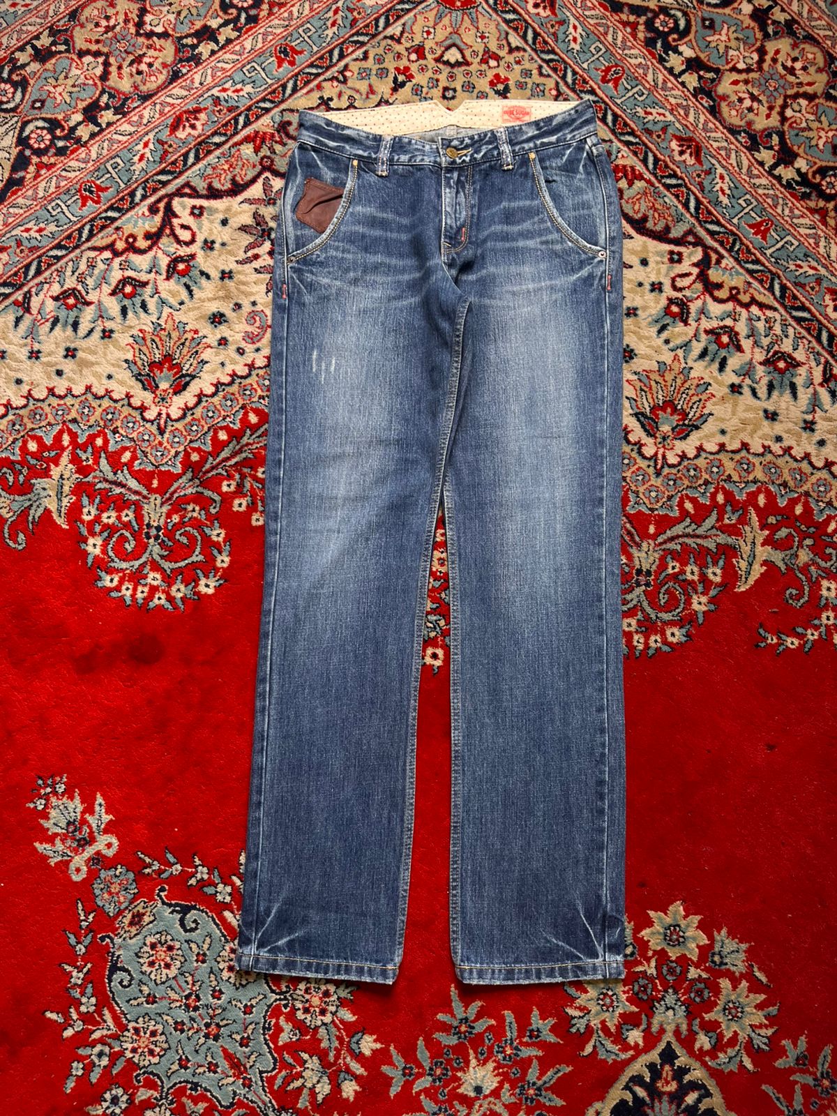 Vintage CUBE SUGAR Distressed Relaxed FIT Women Jeans - 28