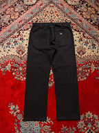 Armani Jeans AJ Black Straight FIT Chino Pants - 32