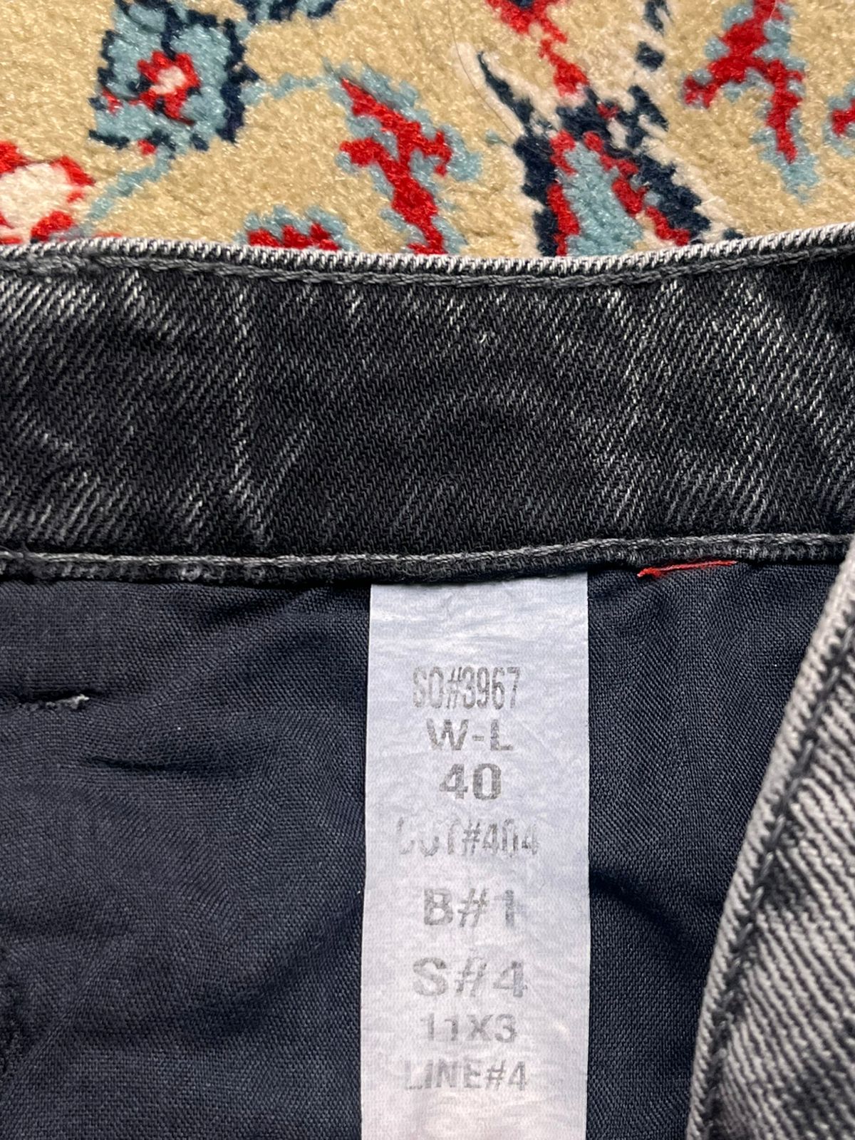 ZARA Grey Acid Wash Multi Pocket Baggy Fit Cargo Trousers - 32