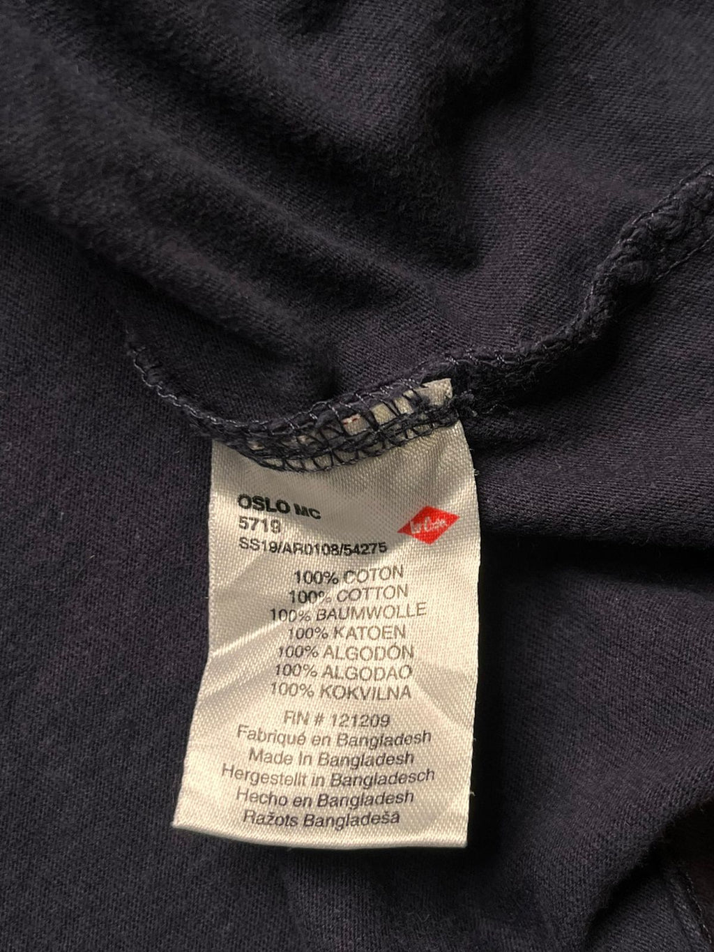 VINTAGE LEE COOPER NAVY TEE - XL