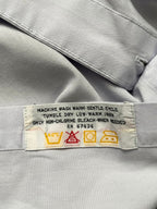 Vintage Yves Saint Laurent YSL Light Blue Button Down Shirt - L