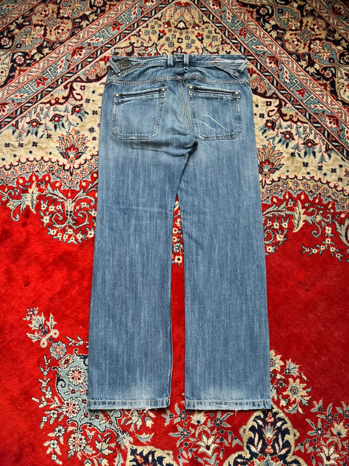 Diesel Busky WashED 0071L Relaxed Fit JEANS - 34