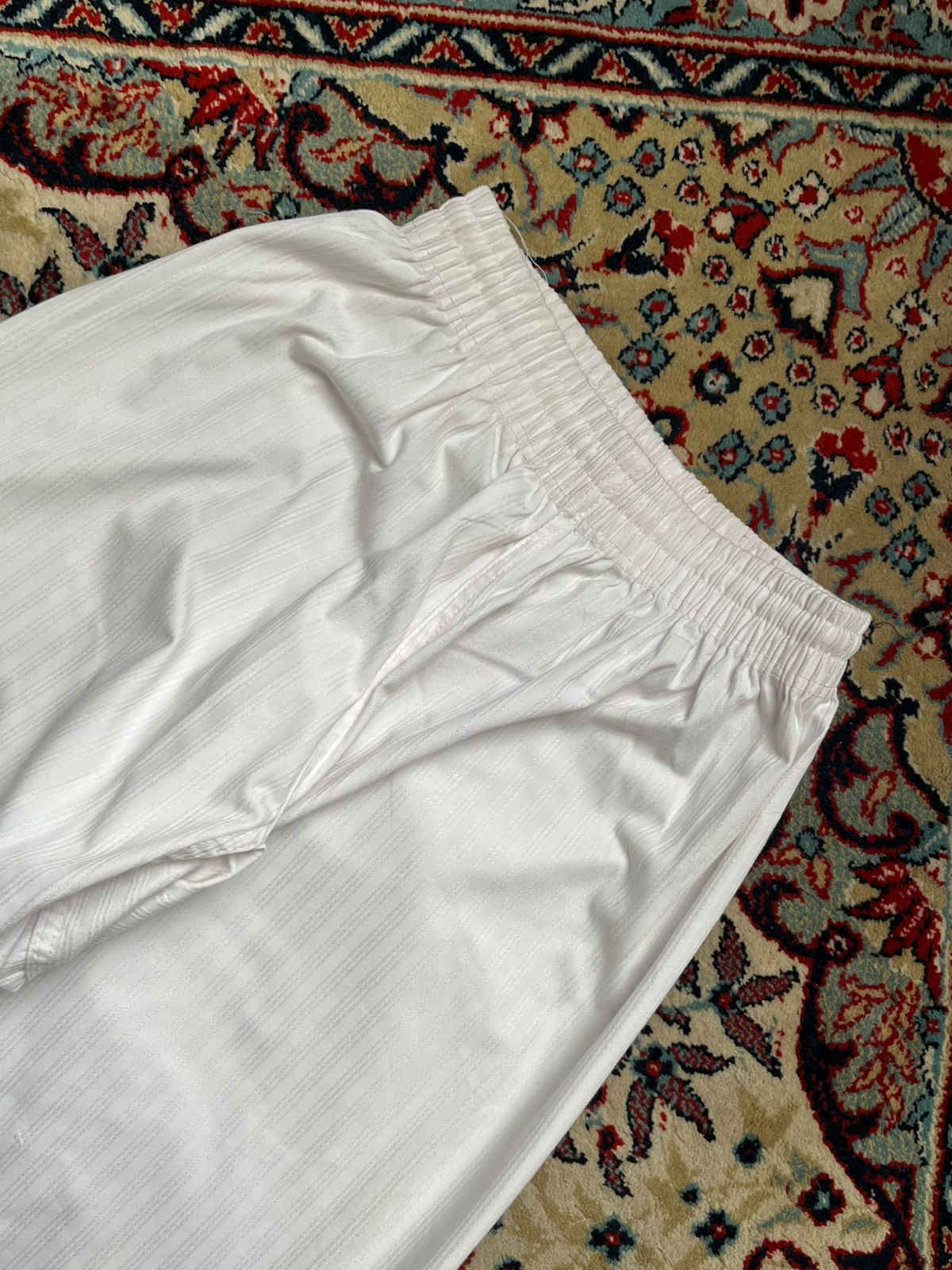 Adidas VINTAGE Martial Arts Taekwondo Karate White Training PANTS - 24