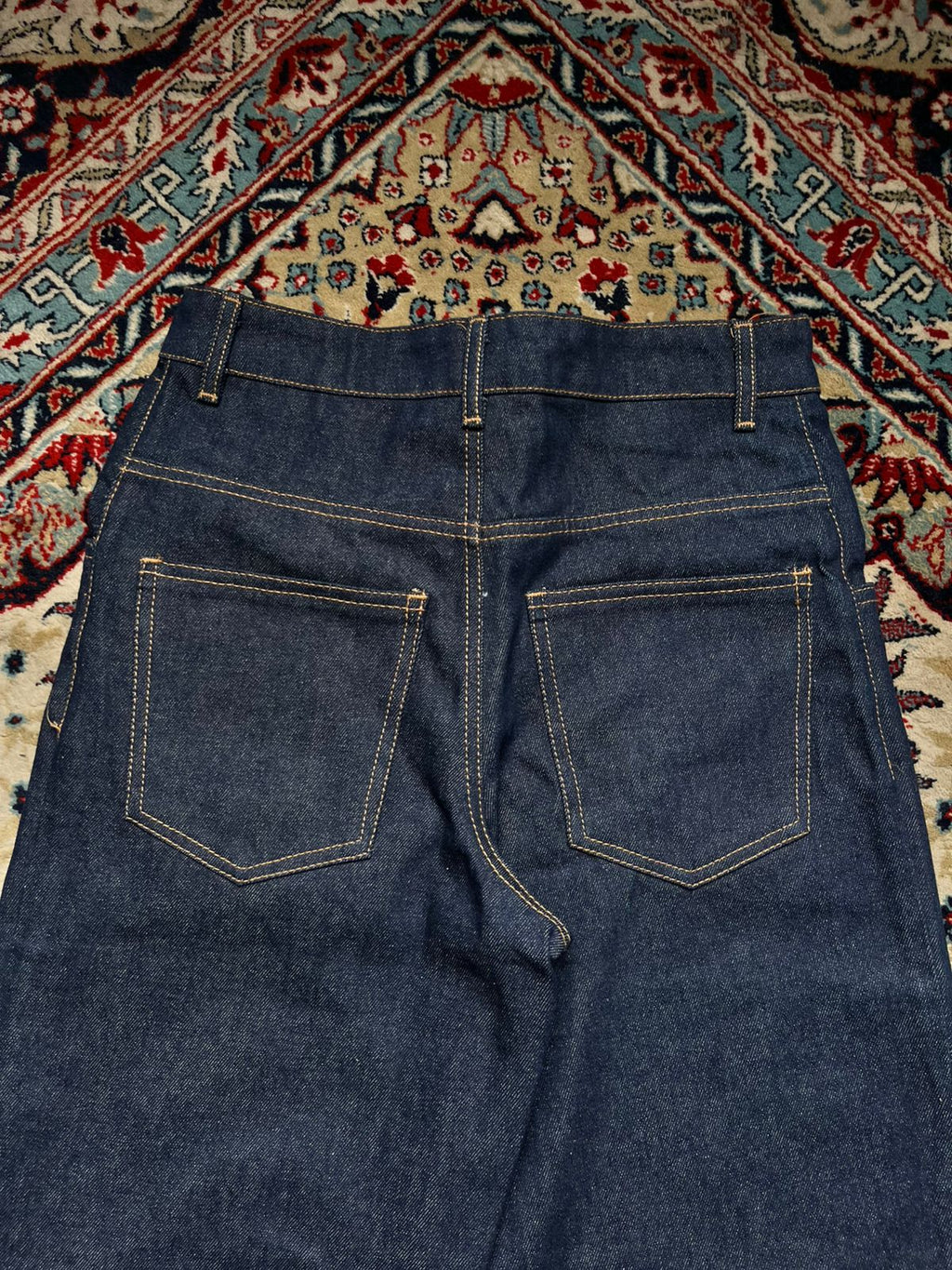 Vintage Dark Wash Indigo Baggy Skate JEANS - 28