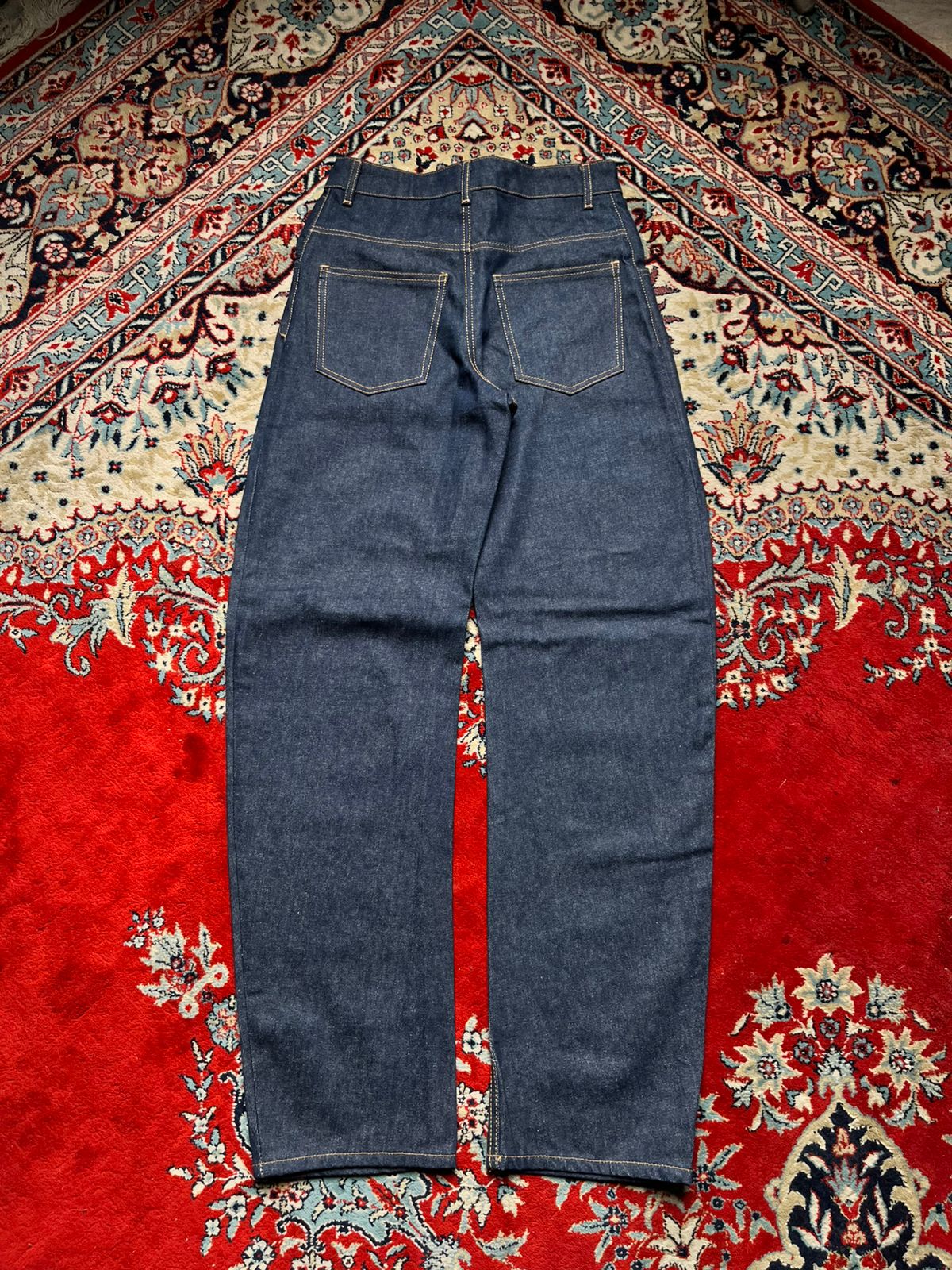 Vintage Dark Wash Indigo Baggy Skate JEANS - 28