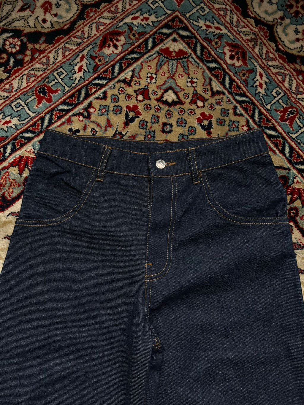 Vintage Dark Wash Indigo Baggy Skate JEANS - 28