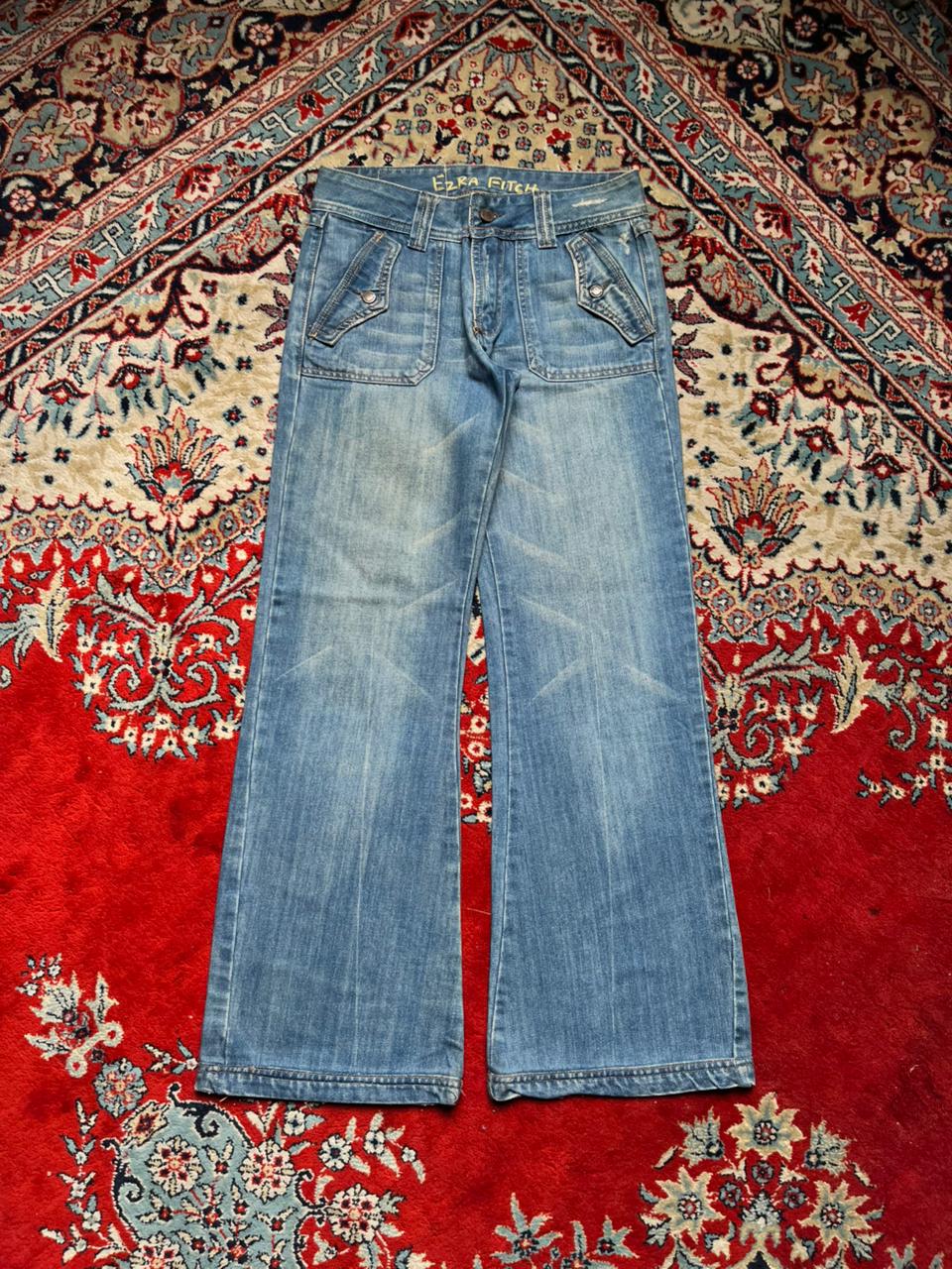 Vintage Ezra Fitch Abercrombie & Fitch Medium WashED FlareD JEANS - 28