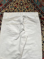 Gap 1969 Boy Fit White High Rise Straight FIT JEANS - 28