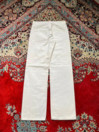 Gap 1969 Boy Fit White High Rise Straight FIT JEANS - 28