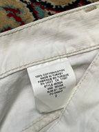 Gap 1969 Boy Fit White High Rise Straight FIT JEANS - 28