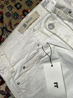 Gap 1969 Boy Fit White High Rise Straight FIT JEANS - 28