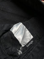 George RELAXED FIT Casual Work Wear Black PANTS - 34