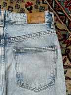 Gina Tricot High Waisted BAGGY FIT Light WashED JEANS - 26