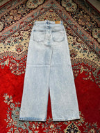 Gina Tricot High Waisted BAGGY FIT Light WashED JEANS - 26