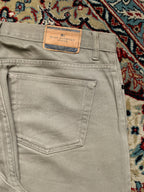 Marks & Spencer Blue Harbour Stone Neutral Straight FIT JEANS - 36