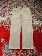 Marks & Spencer Blue Harbour Stone Neutral Straight FIT JEANS - 36