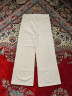 Master Apparel & Textile Natural Linen FlareD PANTS - 30