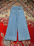 Pull & Bear High Waisted Light WashED FlareD JEANS - 24