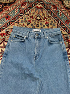 Pull & Bear High Waisted Light WashED FlareD JEANS - 24