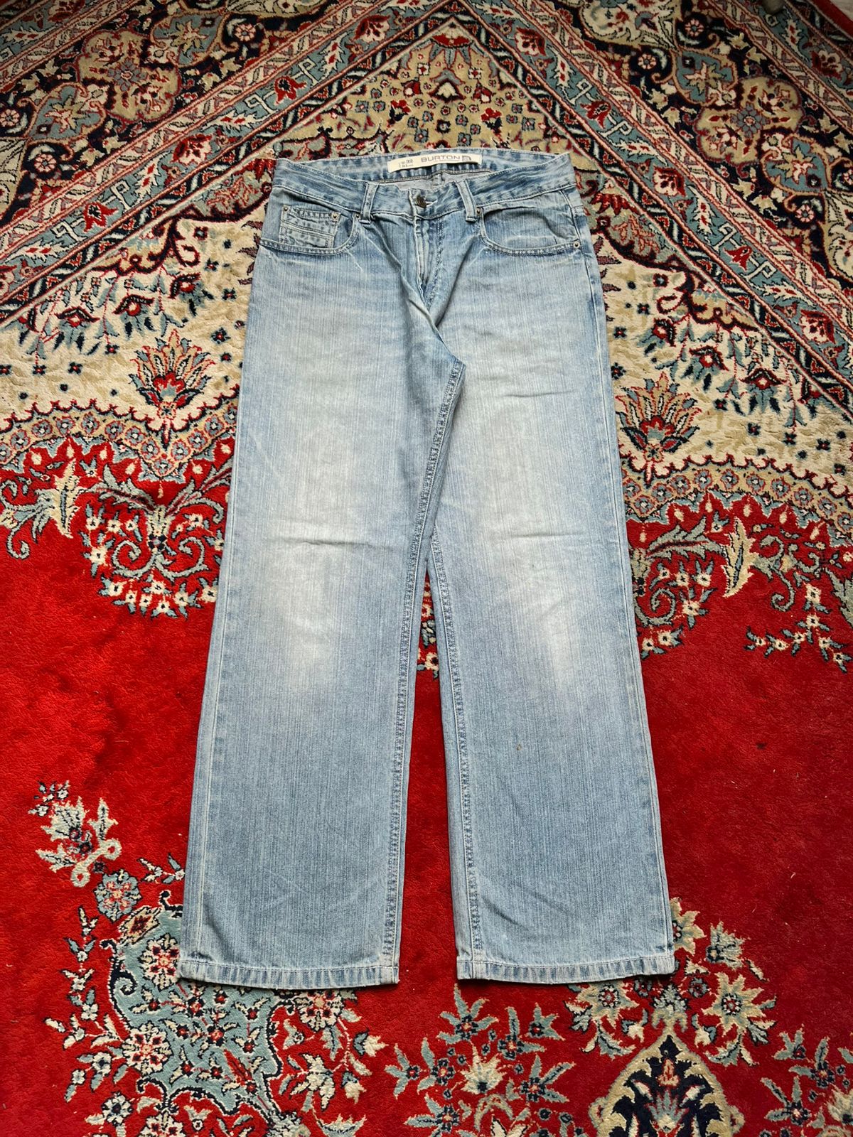 Burton Light WashED Baggy FIT JEANS - 30