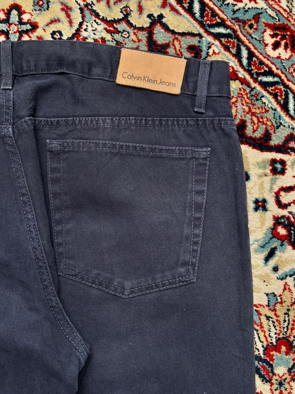 Calvin Klein Straight FIT Navy Blue JEANS - 38