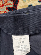 Calvin Klein Straight FIT Navy Blue JEANS - 38