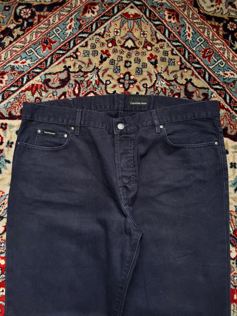 Calvin Klein Straight FIT Navy Blue JEANS - 38