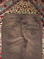 NEXT Low Rise Brown Washed Bootcut JEANS - 30