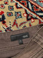 NEXT Low Rise Brown Washed Bootcut JEANS - 30