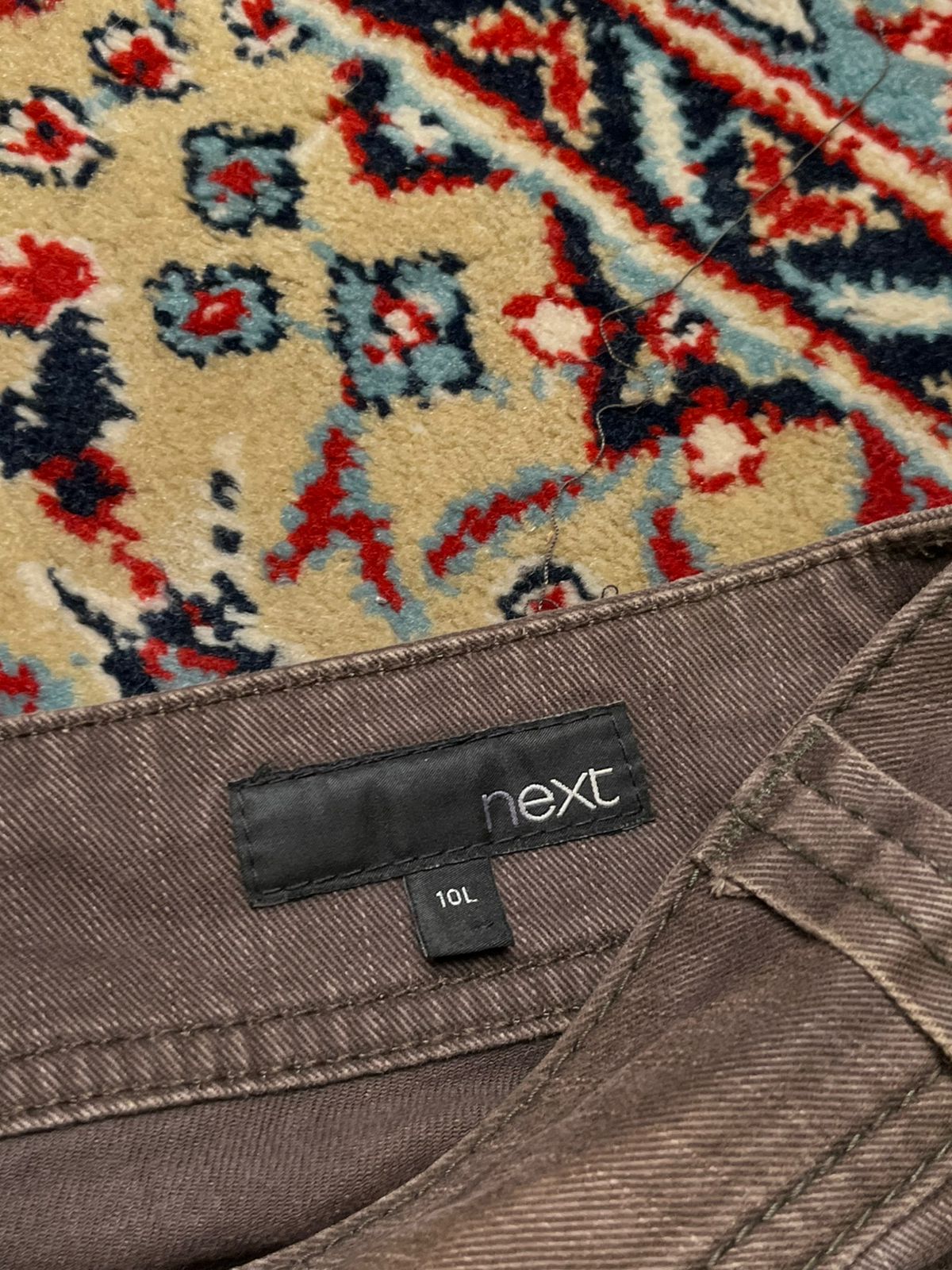 NEXT Low Rise Brown Washed Bootcut JEANS - 30