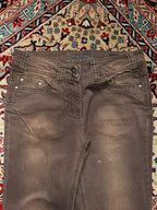 NEXT Low Rise Brown Washed Bootcut JEANS - 30