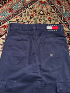 Tommy Hilfiger Navy Blue Baggy Cargo JEANS - 28