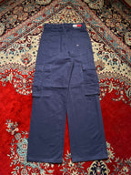 Tommy Hilfiger Navy Blue Baggy Cargo JEANS - 28