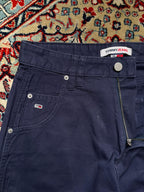 Tommy Hilfiger Navy Blue Baggy Cargo JEANS - 28