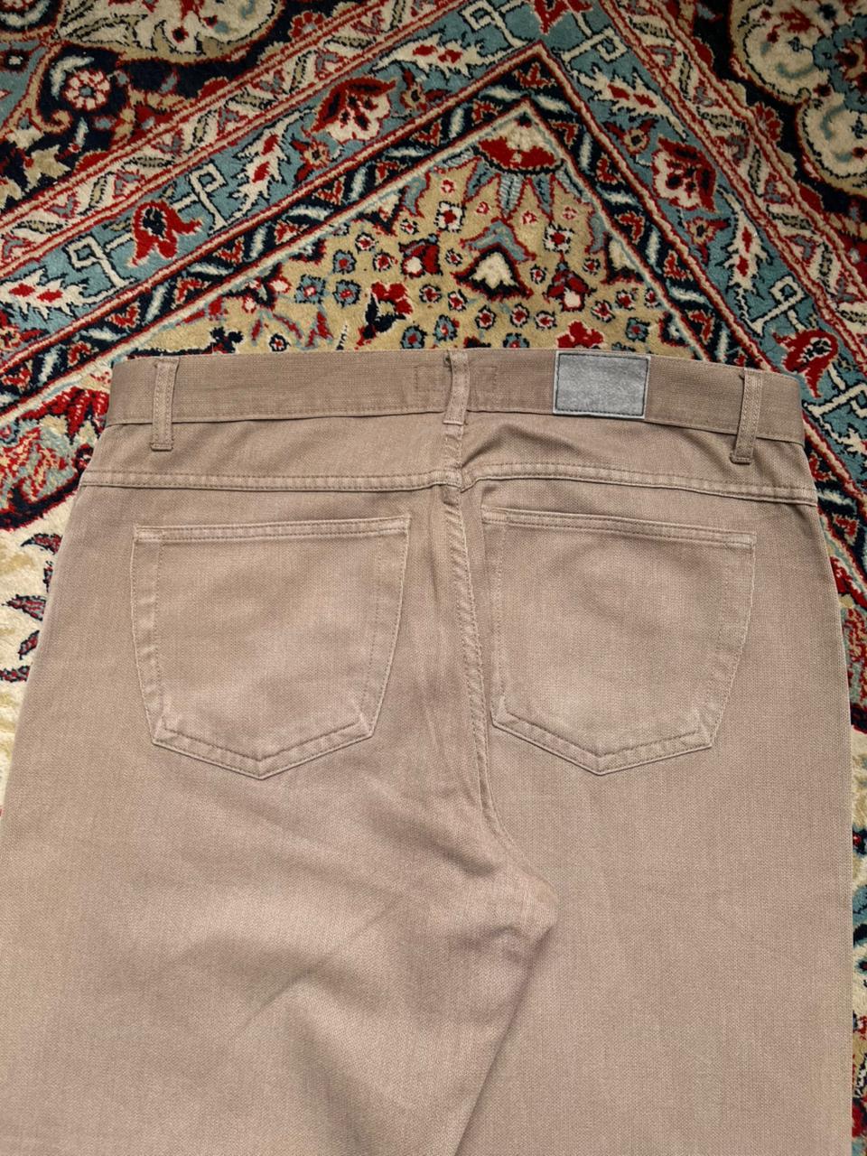 Marks & Spencer M&S Sp. Brown Casual Straight Fit PANTS - 32