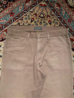 Marks & Spencer M&S Sp. Brown Casual Straight Fit PANTS - 32