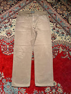 Marks & Spencer M&S Sp. Brown Casual Straight Fit PANTS - 32
