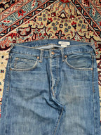 H&M &ORIGINAL Straight FIT Blue JEANS - 32