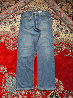 H&M &ORIGINAL Straight FIT Blue JEANS - 32