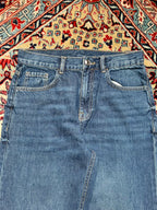 AMISU DENIM Wide FIT Medium WashED JEANS - 28
