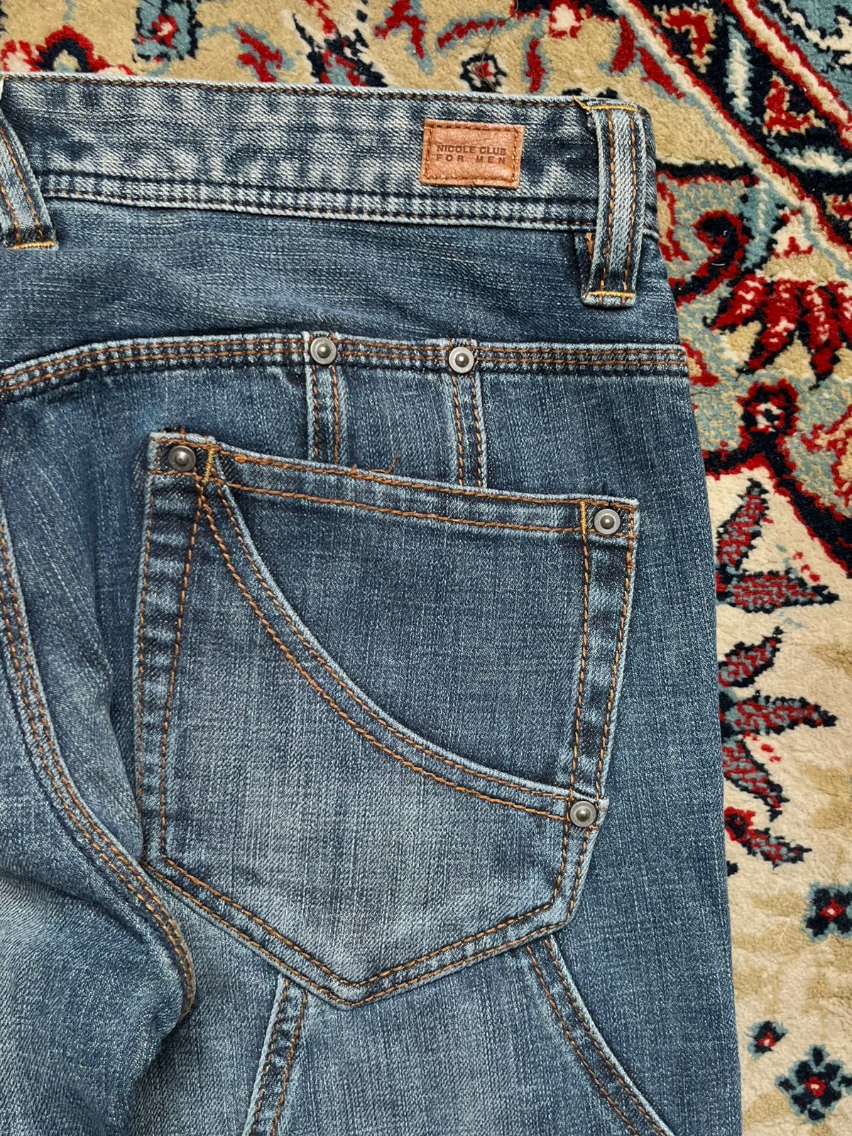 NICOLE CLUB FOR MEN Archive Gorpcore Multipocket Bootcut JEANS - 30